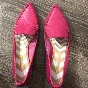 Nicholas Kirkwood Beya flat in bright pink